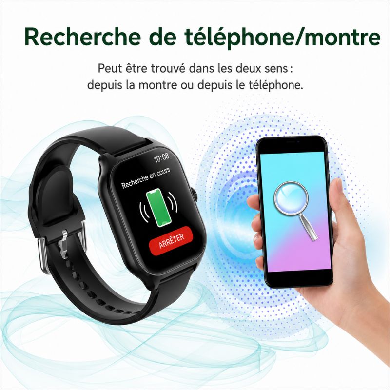 Montre Connectée Intelligente – Homme Femme