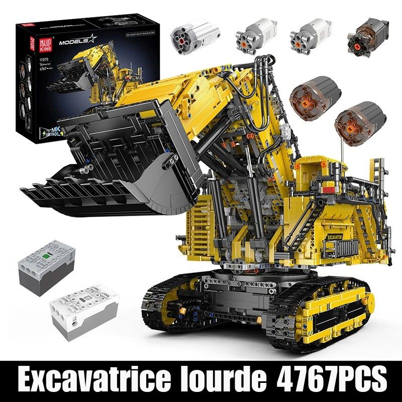 La pelleteuse Liebherr R 9800
